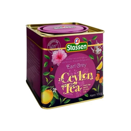 Stassen earl grey tea szálas fémdobozos 100 g