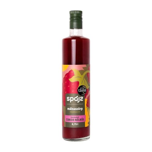 Spájz szörp málna édesítőszerrel 750 ml