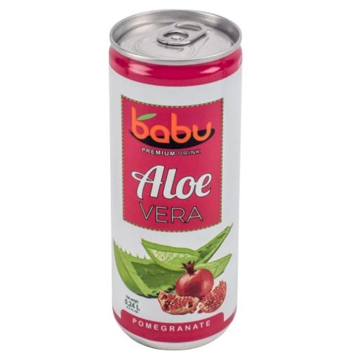 Babu aloe vera üdítőital gránátalma 240 ml