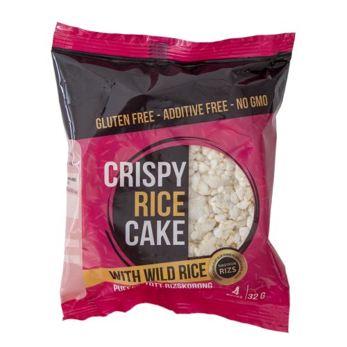 Crispy Rice Cake puffasztott rizskorong indiánrizses, sós 32g