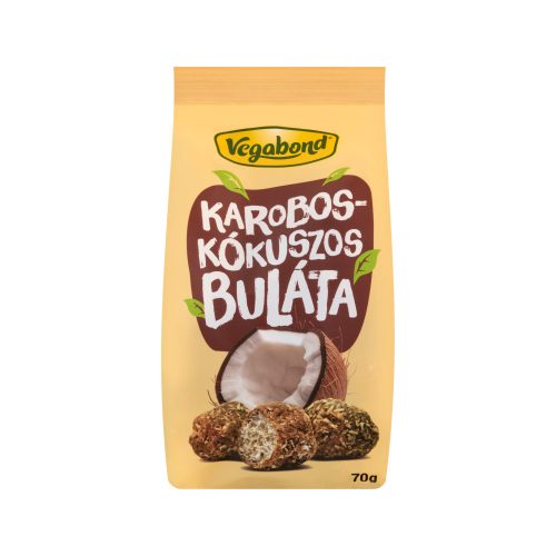 Vegabond karobos-kókuszos buláta 70 g