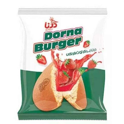 Dorna Burger töltött palacsinta 40g eper ízű