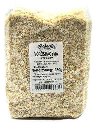 Paleolit Vöröshagyma granulátum 250g