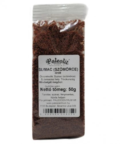 Paleolit Sumac (szömörce) 50g őrölt fűszer