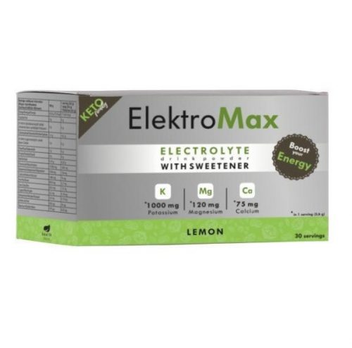 ElektroMax citrom ízű italpor 30db Health Market