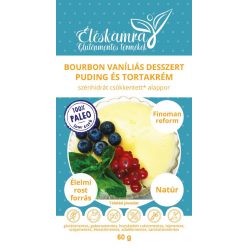   Éléskamra Bourbon vaníliás puding és tortakrém alappor CH csökkent 60g (Paleo